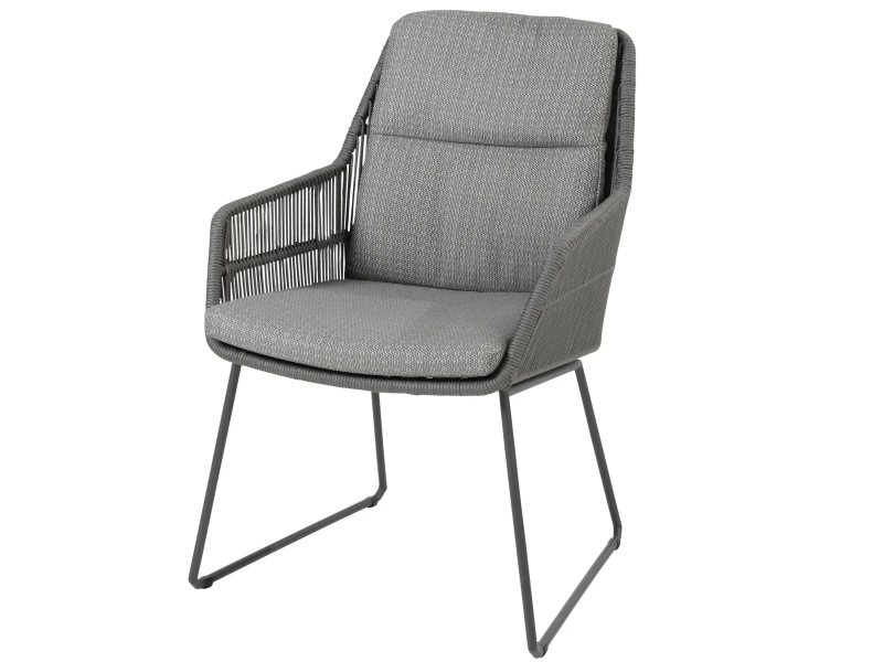 4 Seasons Outdoor Valencia dining stoel Platinum