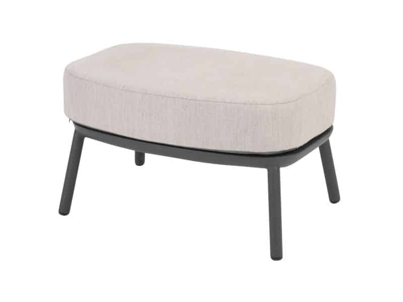 Alicante voetenbank antraciet Taste 4SO