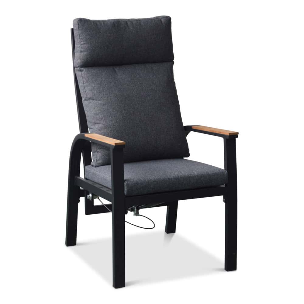 annecy dining tuinstoel | aluminium | antraciet