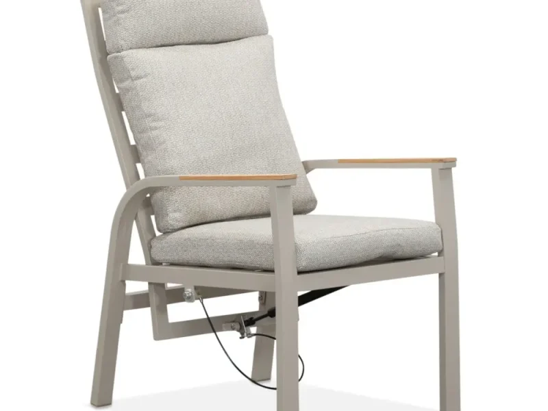 Annecy dining tuinstoel | aluminium | beige