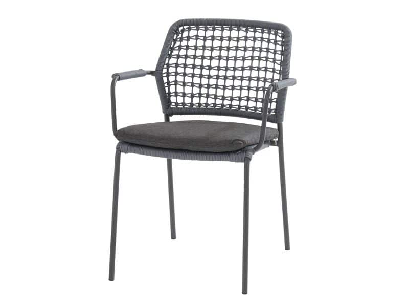 Barista dining stoel blauw stapelbaar Taste 4SO