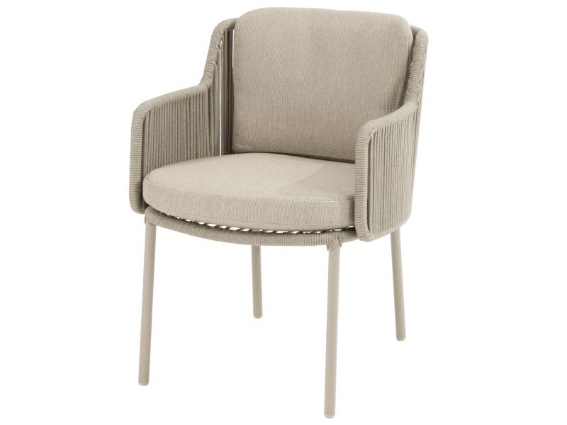Bernini dining tuinstoel latte 4 Seasons Outdoor