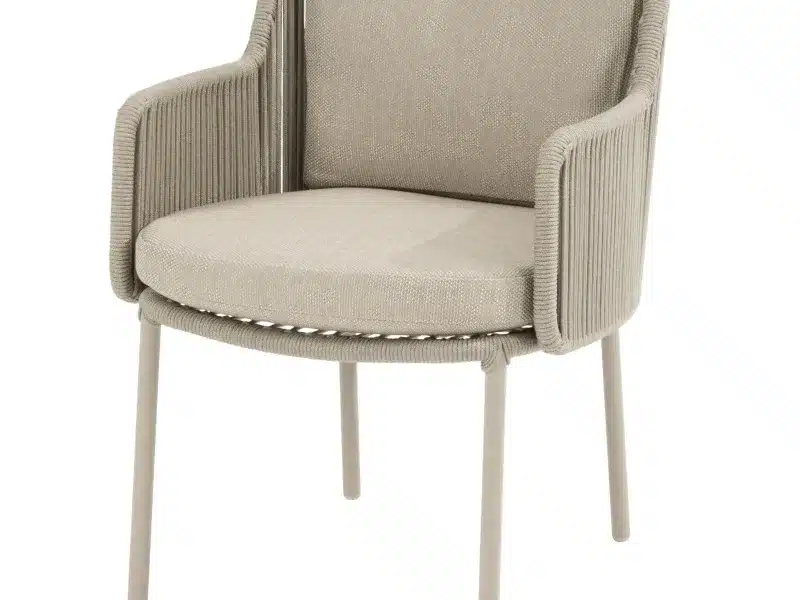 Bernini dining tuinstoel latte 4 Seasons Outdoor
