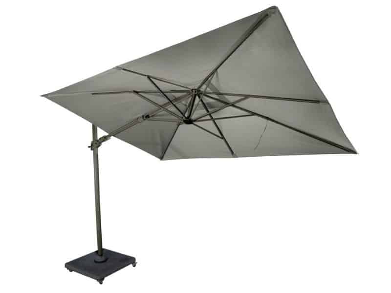 Cavalo parasol aluminium dark grey 300x220/8 dark grey - Yoi
