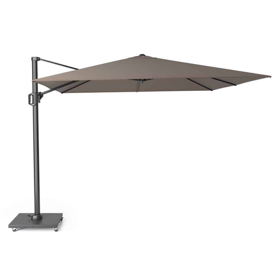 challenger t1 premium zweefparasol 300×300 cm havanna