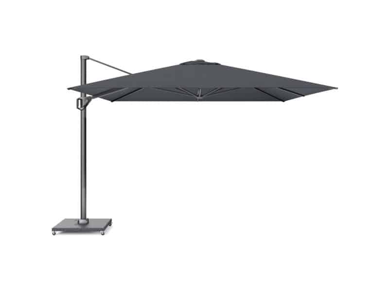 Challenger T1 premium zweefparasol 350x350 cm faded black
