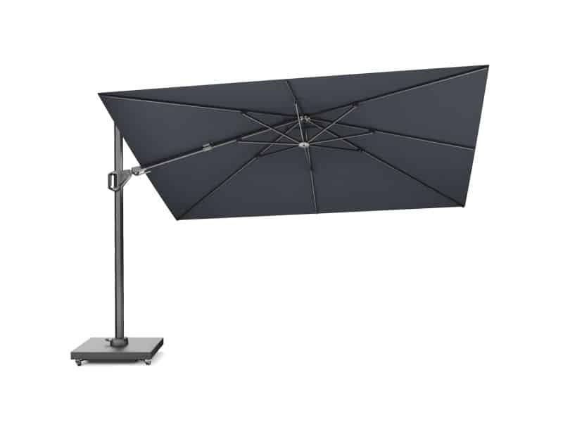 Challenger T2 premium zweefparasol 260x350 cm faded black