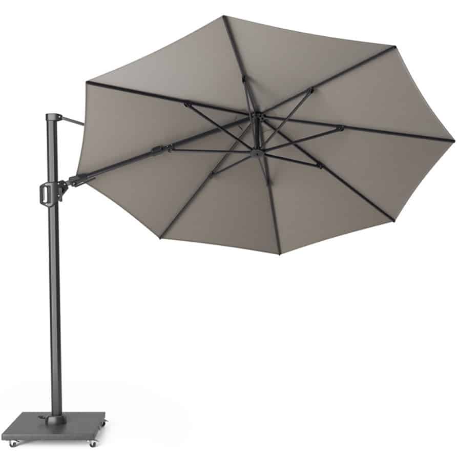 challenger t2 premium zweefparasol 350 cm rond manhattan
