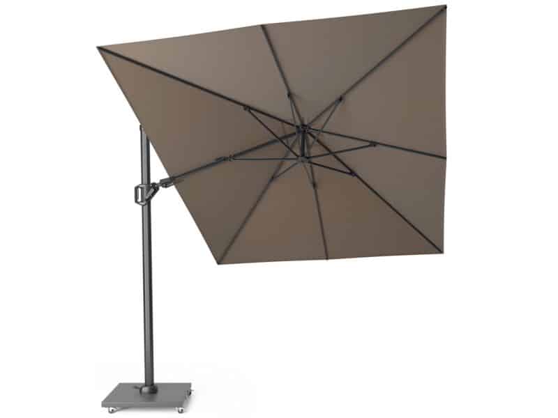 Challenger T2 premium zweefparasol 350x260 cm havanna