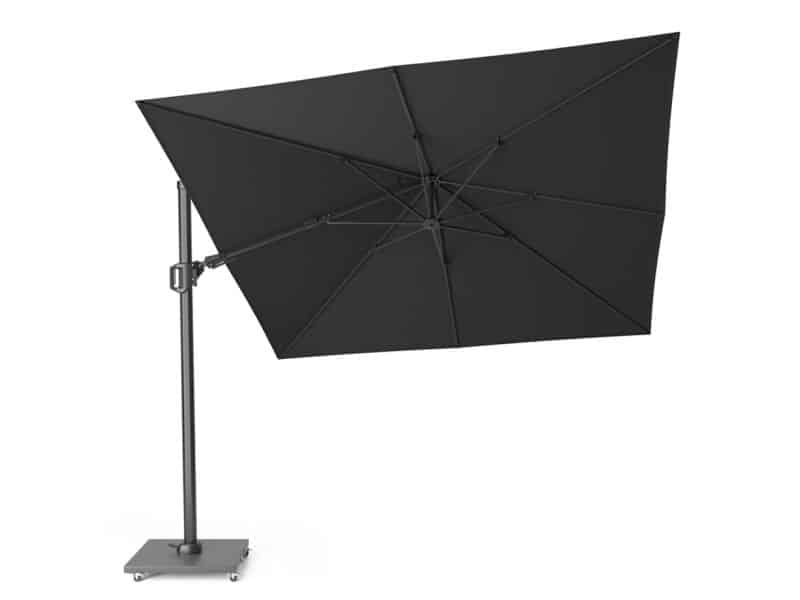 Challenger T2 zweefparasol 300x300 cm antraciet