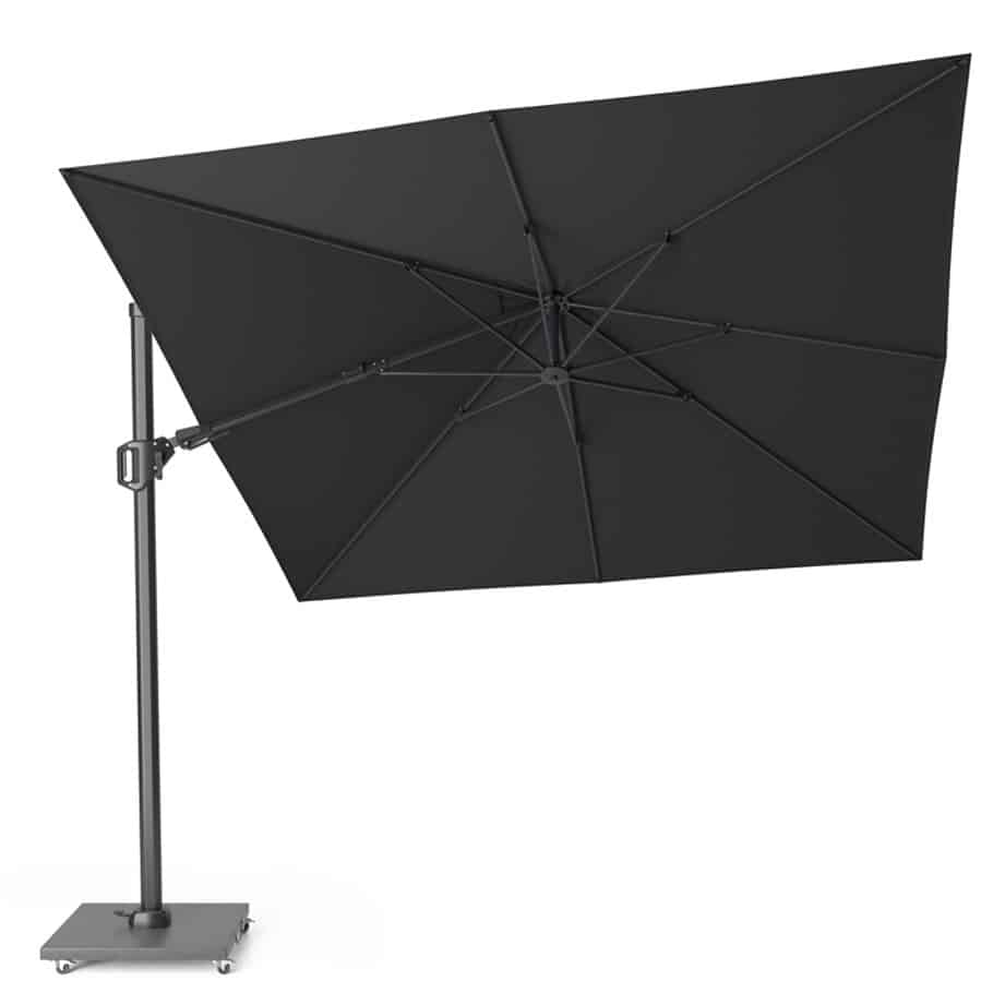 challenger t2 zweefparasol 300×300 cm antraciet