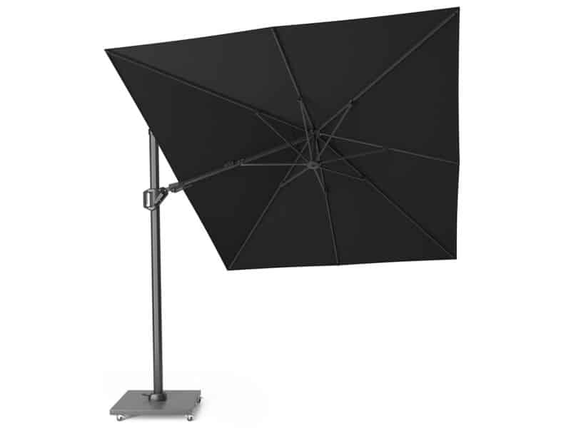 Challenger T2 zweefparasol 350x260 cm zwart