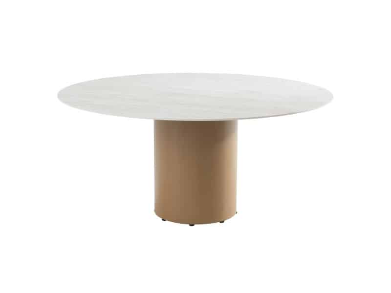Colorado dining tuintafel 160xH75 cm rond keramiek 4 Seasons Outdoor