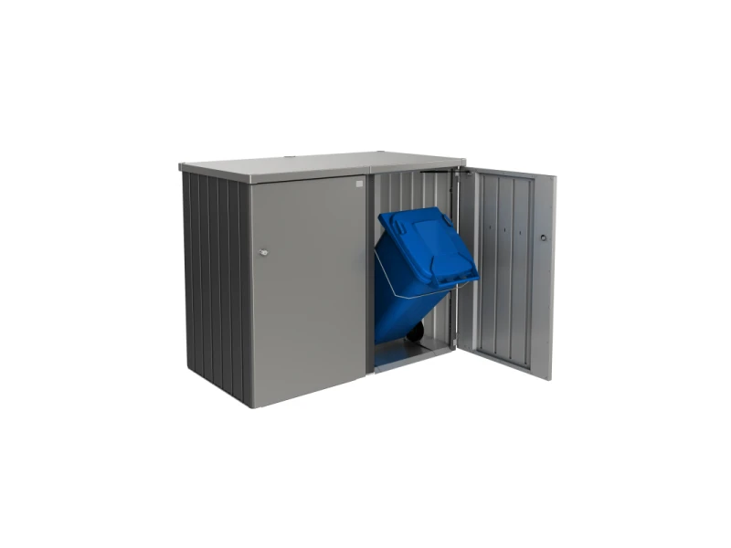 ContainerBox Alex Variant 1 Zilver Metallic - Biohort