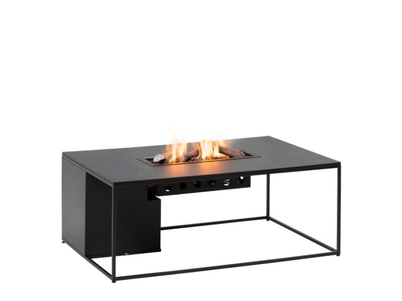 Cosidesign Line 120 zwart/keramiek 120x80x47 cm OP=OP- - Keramiek- Cosi Fires