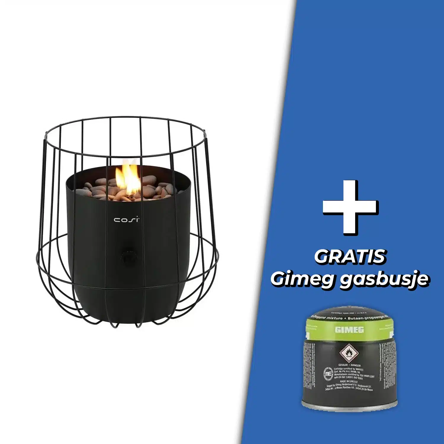 cosiscoop basket zwart