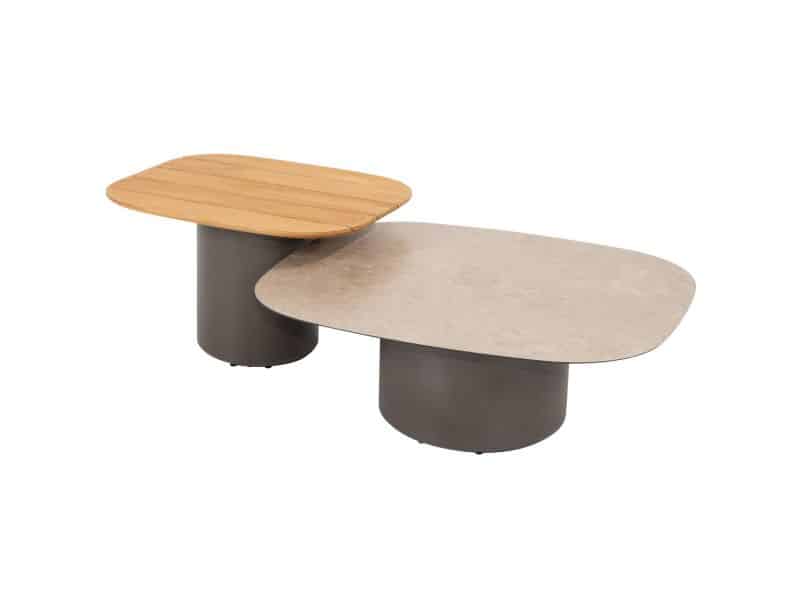 Demi set loungetafels 50x60 cm en 70x80 cm terre Taste 4SO