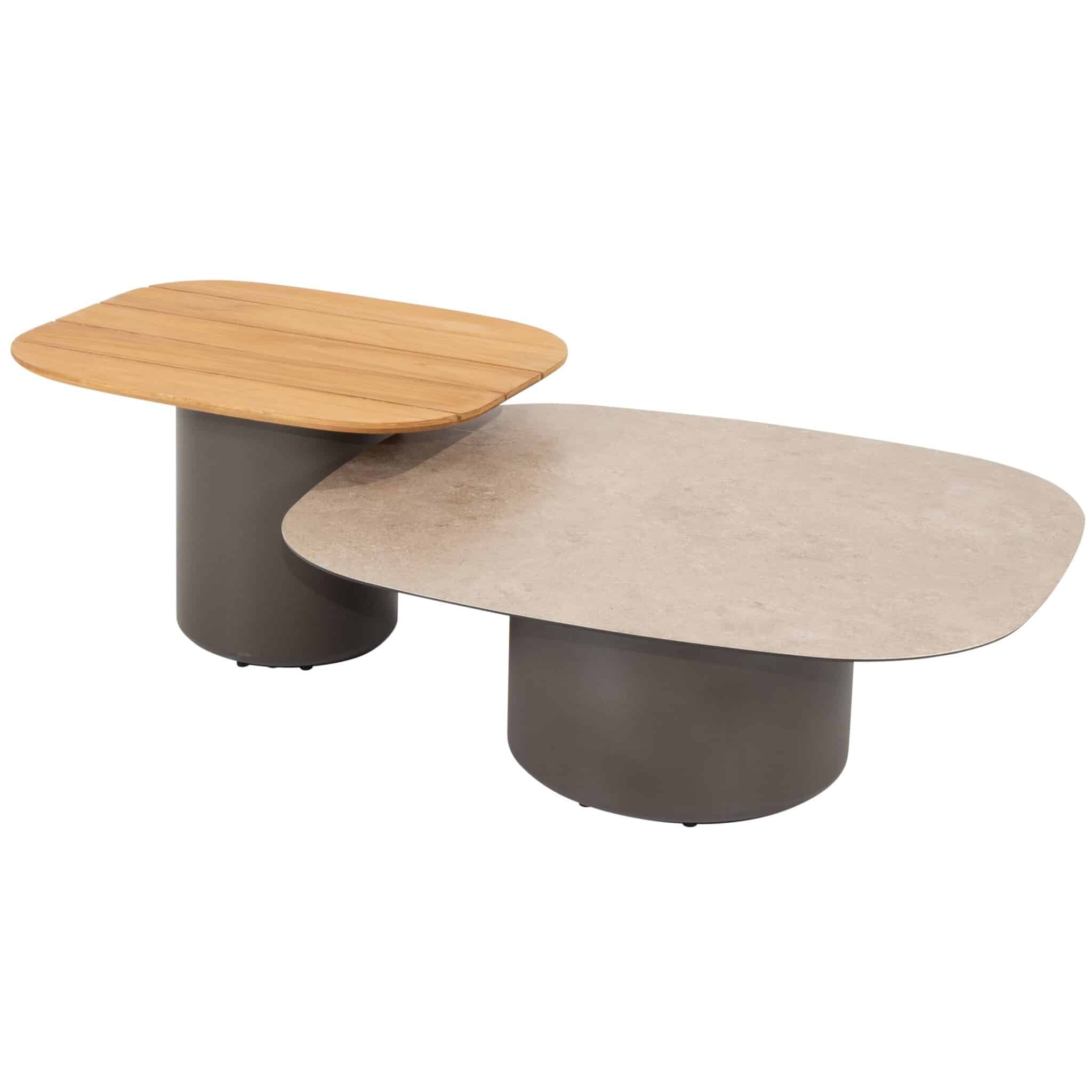 demi set loungetafels 50×60 cm en 70×80 cm terre taste 4so