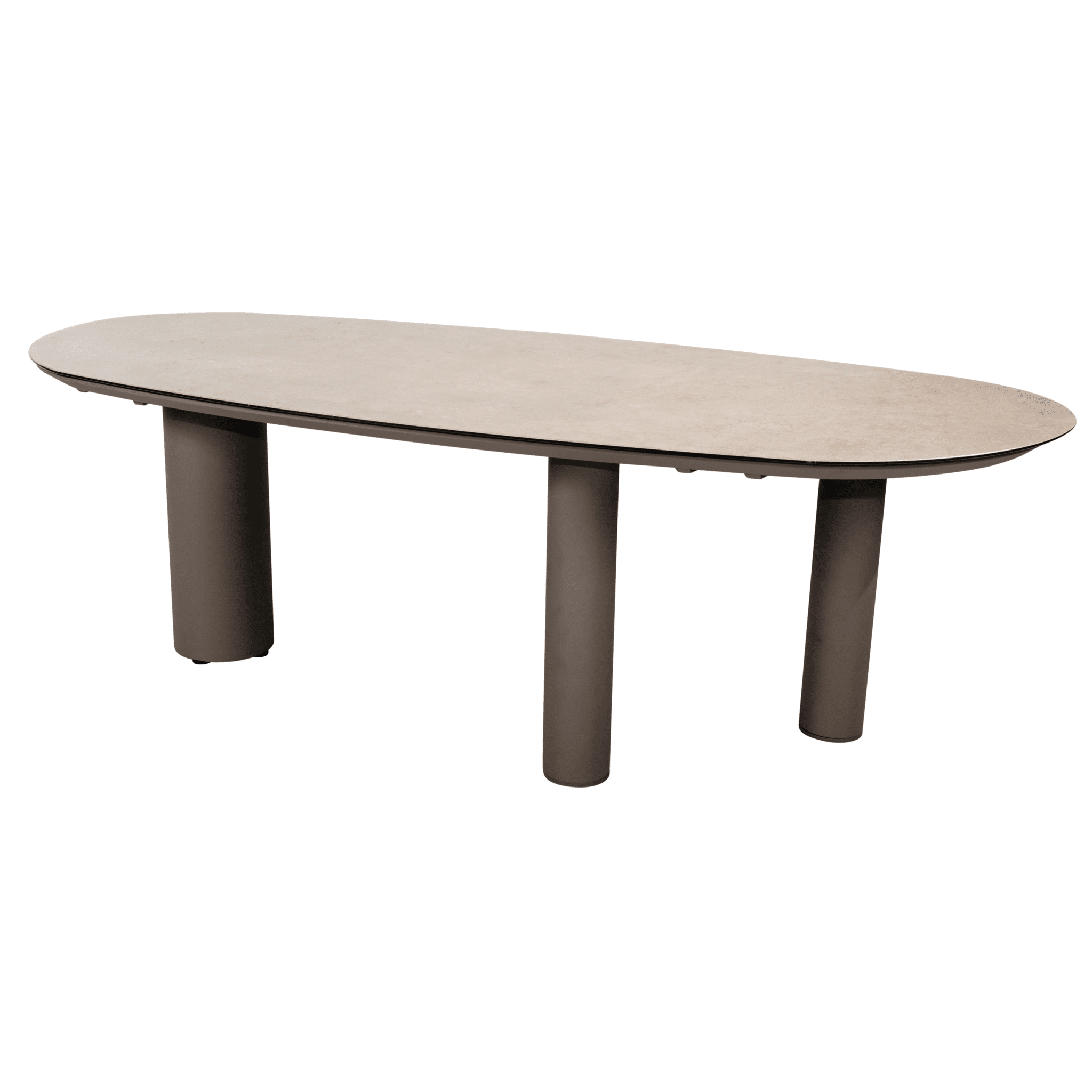 denia dining tuintafel 240x105xh75 cm met 3 poten printed ceramic terre taste 4so