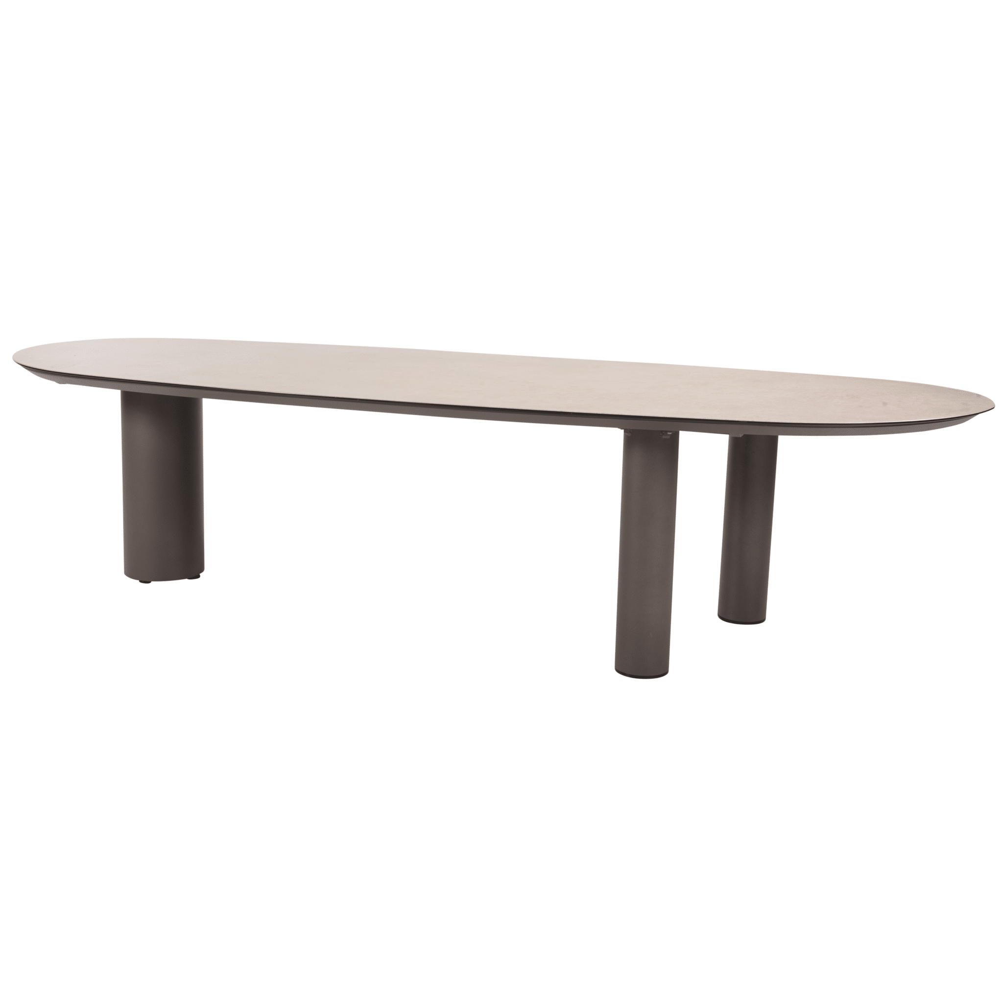 denia dining tuintafel 290x110xh75 cm met 3 poten printed ceramic terre taste 4so