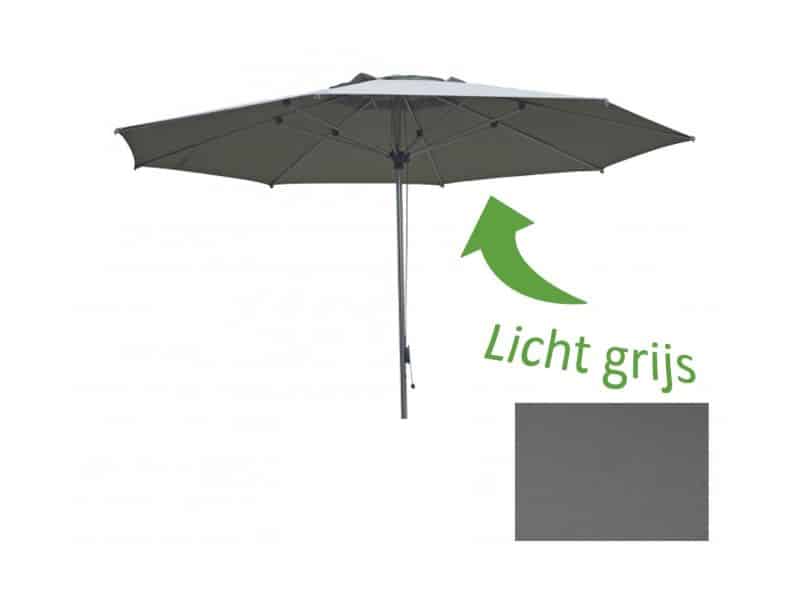 Detroit Geannodiseerd Alu dia. 350 cm Lichtgrijs - Borek