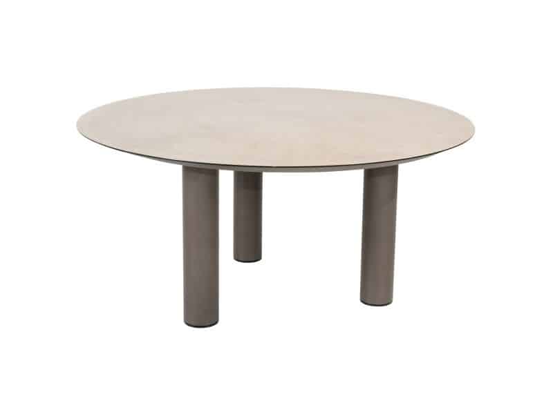 Donato dining tuintafel 160xH75 cm met 3 poten printed ceramic terre Taste 4SO