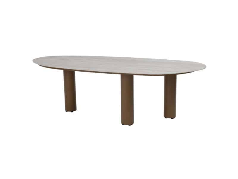 Estate dining tuintafel mango 240x105xH75 cm keramiek amber Taste 4SO