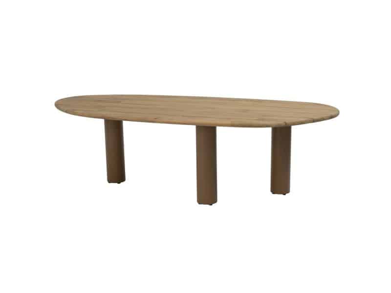 Estate dining tuintafel mango 240x105xH75 cm teak amber Taste 4SO