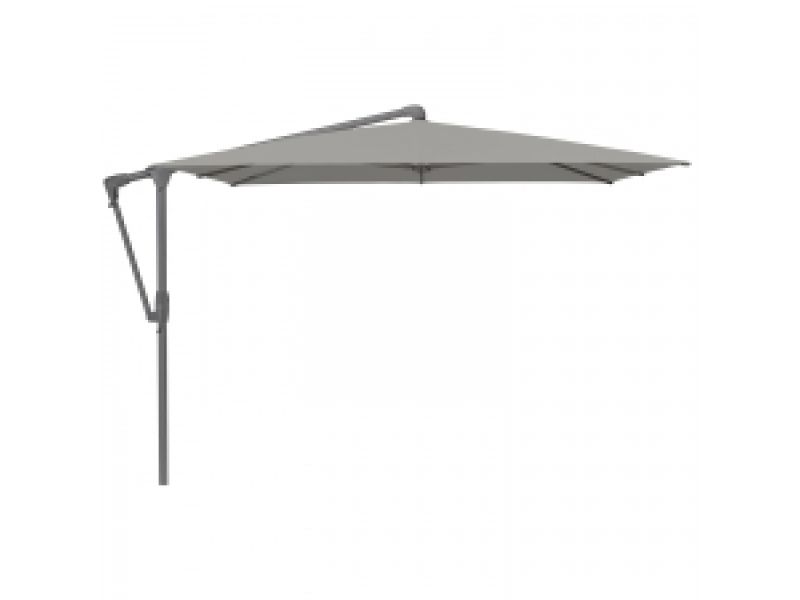 Glatz zweefparasol Sunwing® Casa 270x270cm vierkant Stofklasse 4 (Antraciet frame) smoke