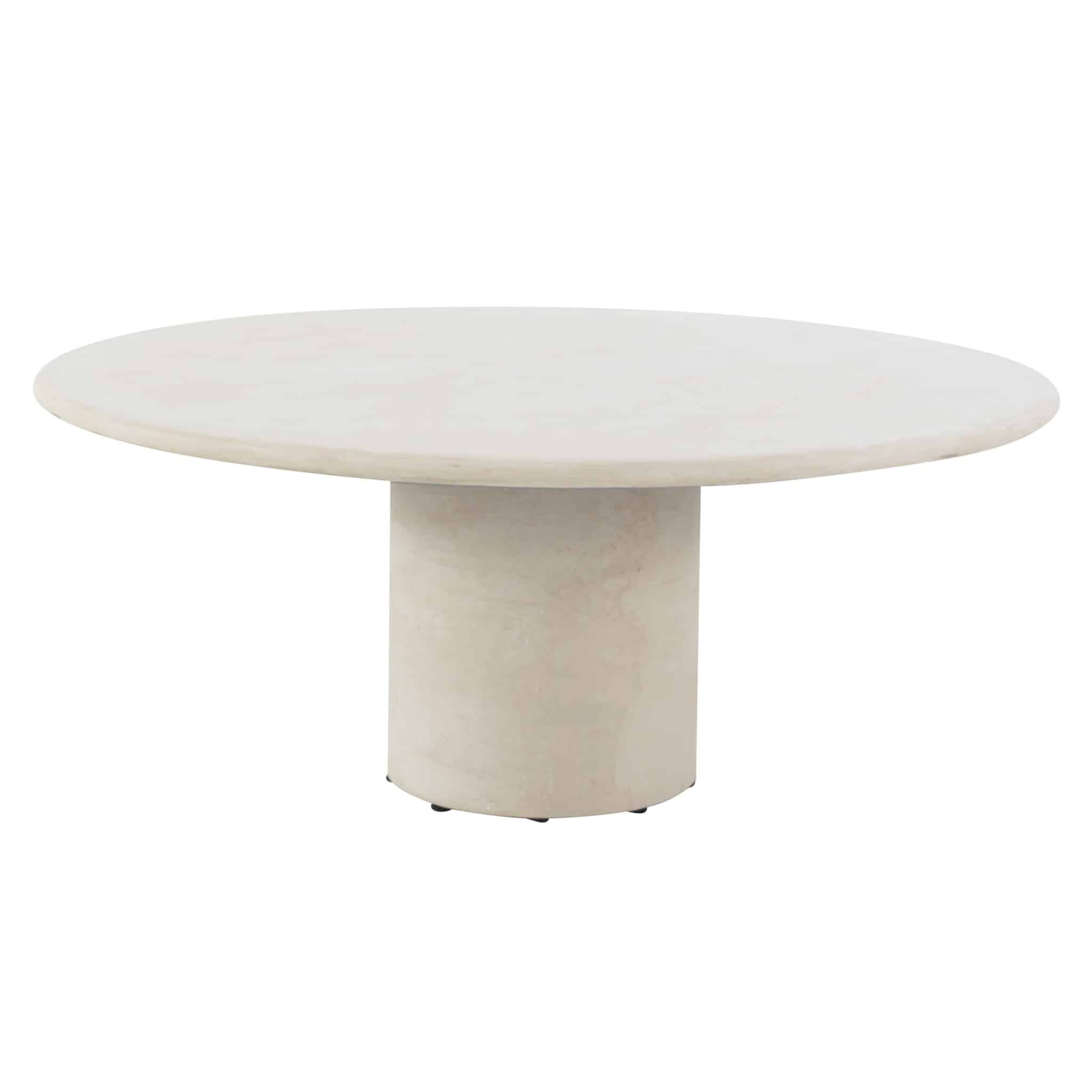 hampton dining tuintafel rond mortex beige 160xh75 cm 4 seasons outdoor