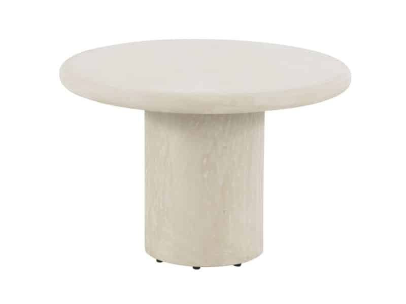 Hampton lounge tuintafel rond mortex beige 60xH40 cm 4 Seasons Outdoor