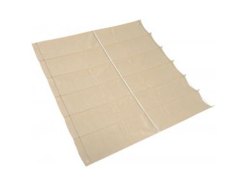 Harmonica schaduwdoek 2.9x3 meter gebroken wit