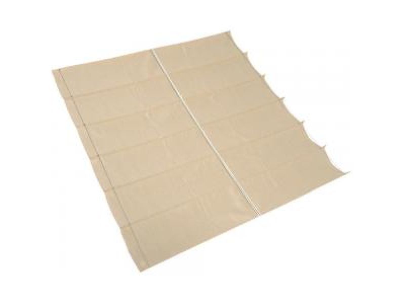 Harmonica schaduwdoek 2.9x4 meter gebroken wit