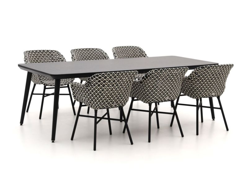 Hartman Delphine/Studio 240cm dining tuinset 7-delig - Laagste prijsgarantie!