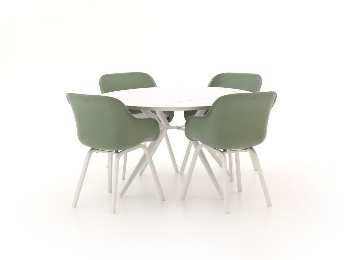 hartman le soleil/sora ø127cm dining tuinset 5 delig laagste prijsgarantie!