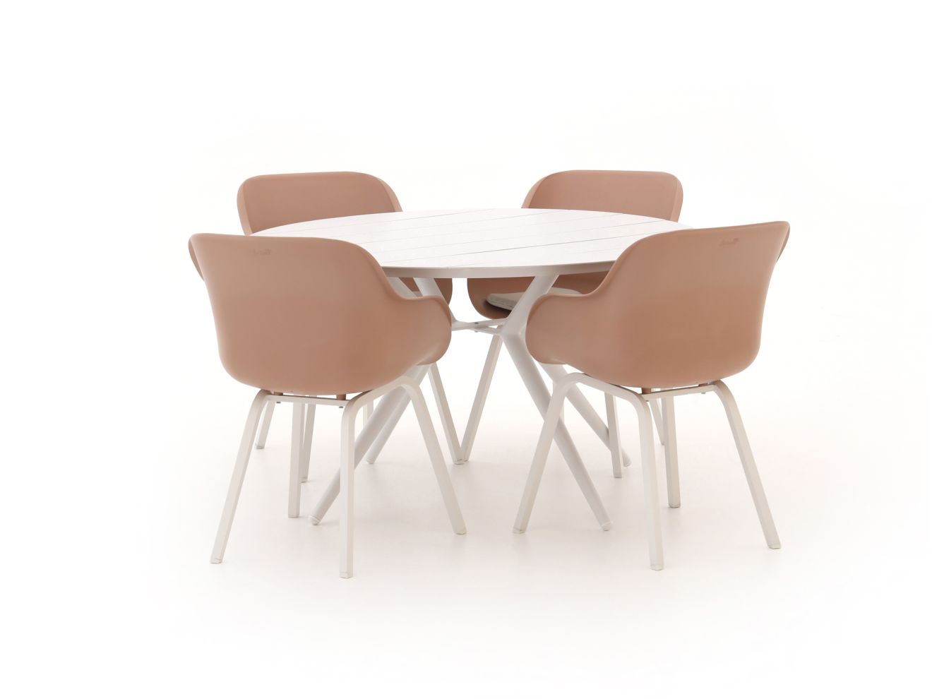 hartman le soleil/sora ø127cm dining tuinset 5 delig laagste prijsgarantie!