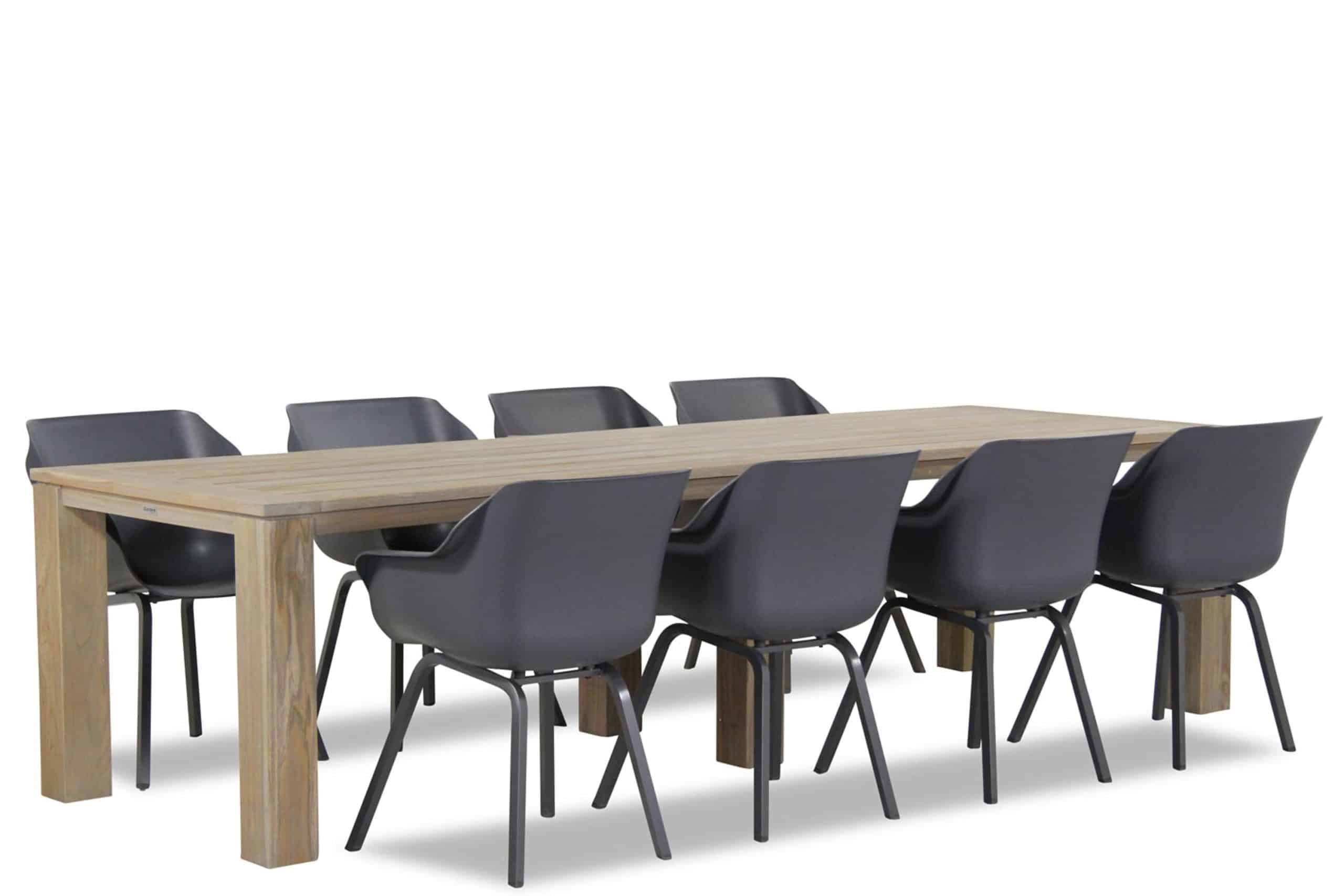 hartman sophie element/brighton 300 cm dining tuinset 9 delig