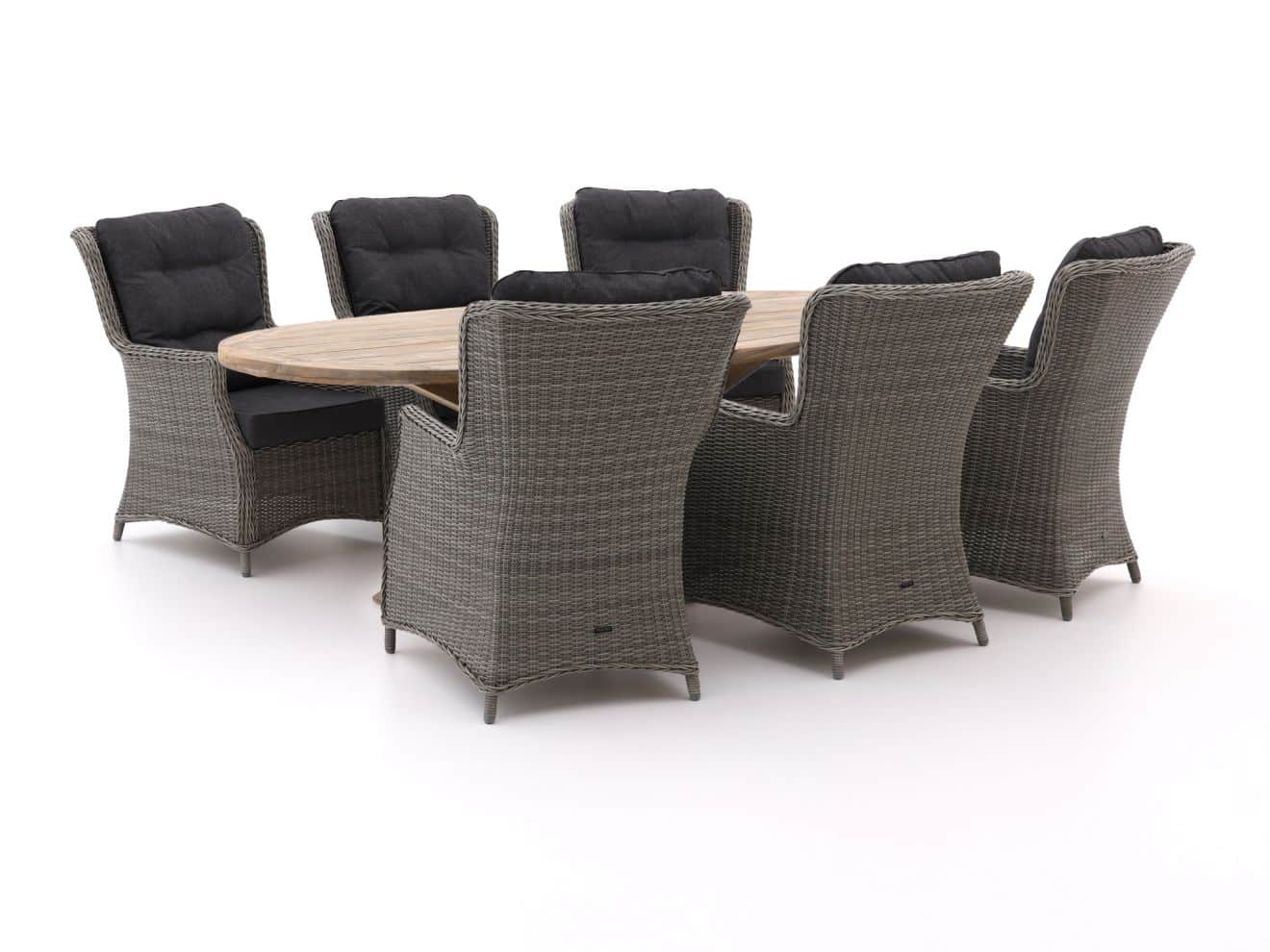 intenso milano/rough y ellips 240cm lounge dining tuinset 7 delig laagste prijsgarantie!