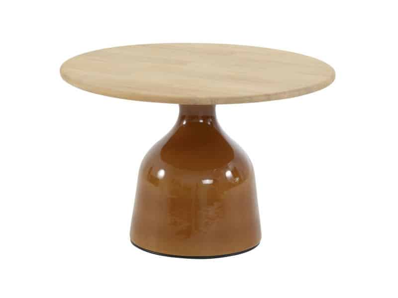 June lounge tuintafel hoogglans keramiek caramel 60xH40 cm 4 Seasons Outdoor