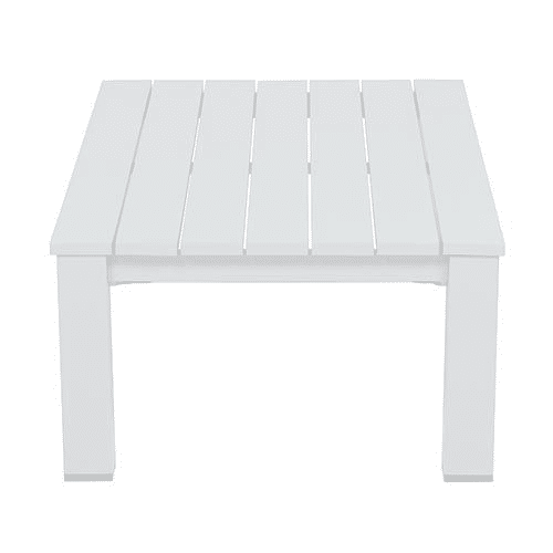 lincoln lounge tafel 140×70 mat wit garden impressions