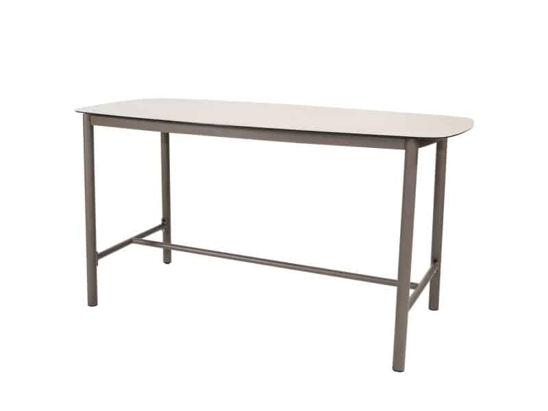 Manolo high dining tuintafel 180x90xH90 cm printed ceramic terre Taste 4SO