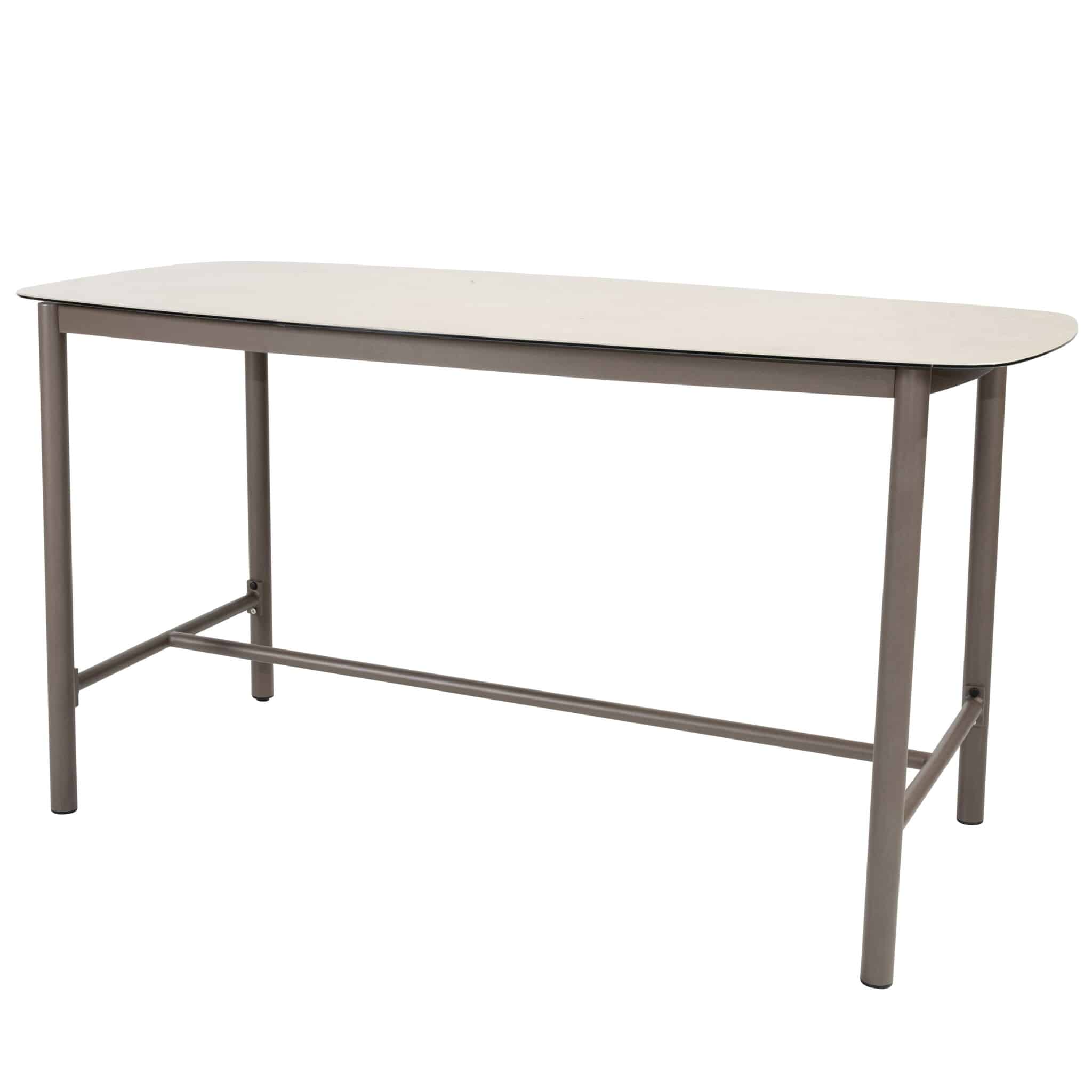 manolo high dining tuintafel 180x90xh90 cm printed ceramic terre taste 4so