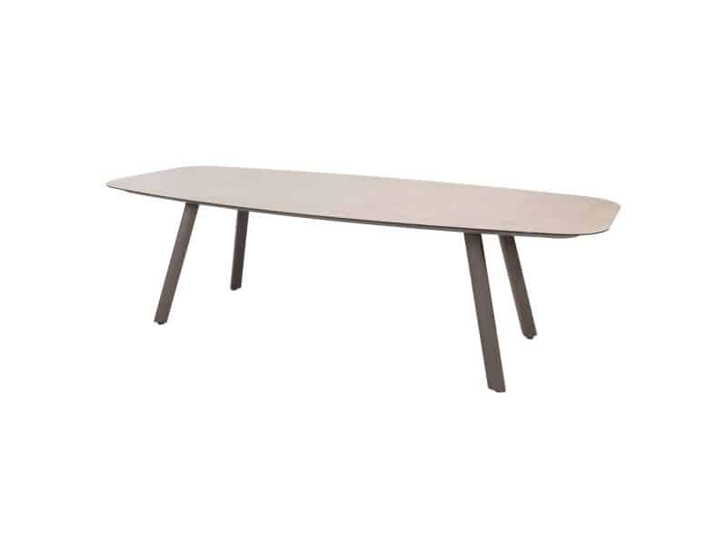 Manolo uitschuifbare dining tuintafel printed ceramic 230-290x100xH75 cm terre Taste 4SO