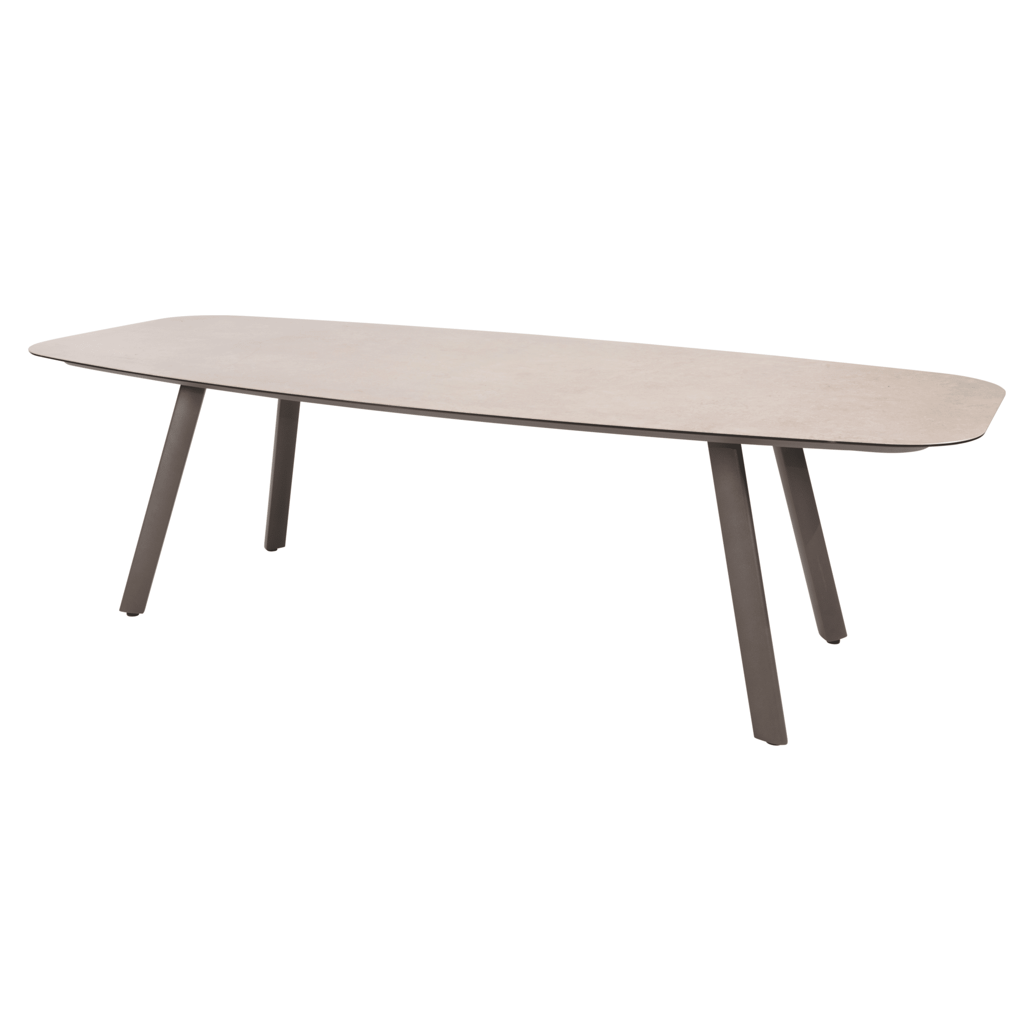 manolo uitschuifbare dining tuintafel printed ceramic 230 290x100xh75 cm terre taste 4so