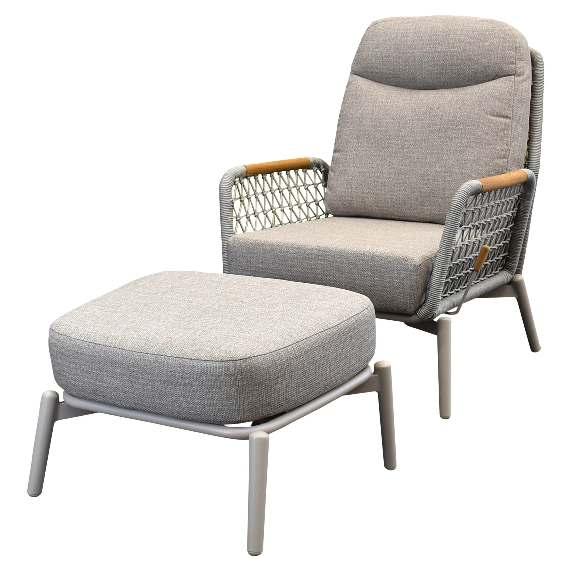 monza balkonset 2 delige verstelbaar latte rope