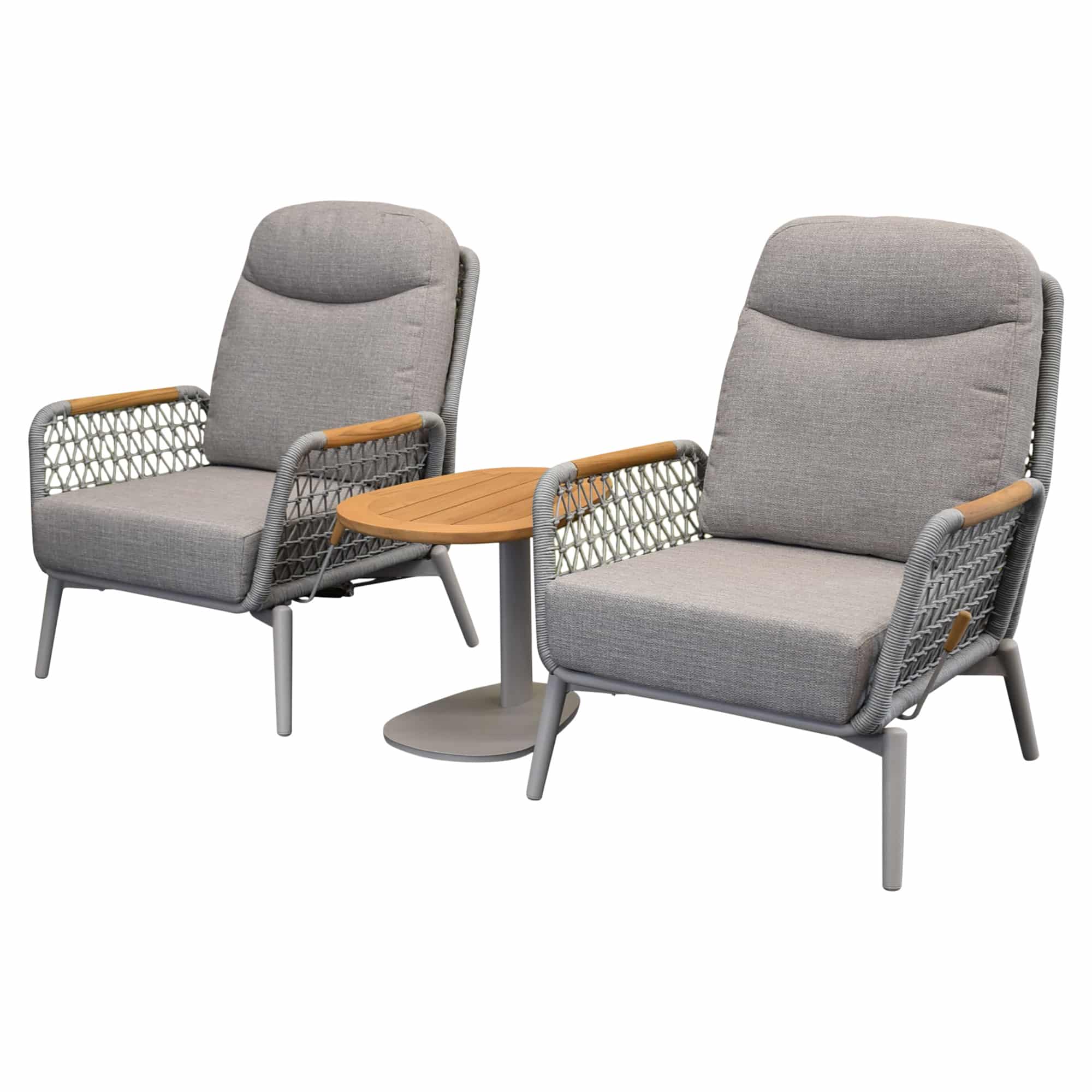 monza balkonset 3 delig verstelbaar latte rope