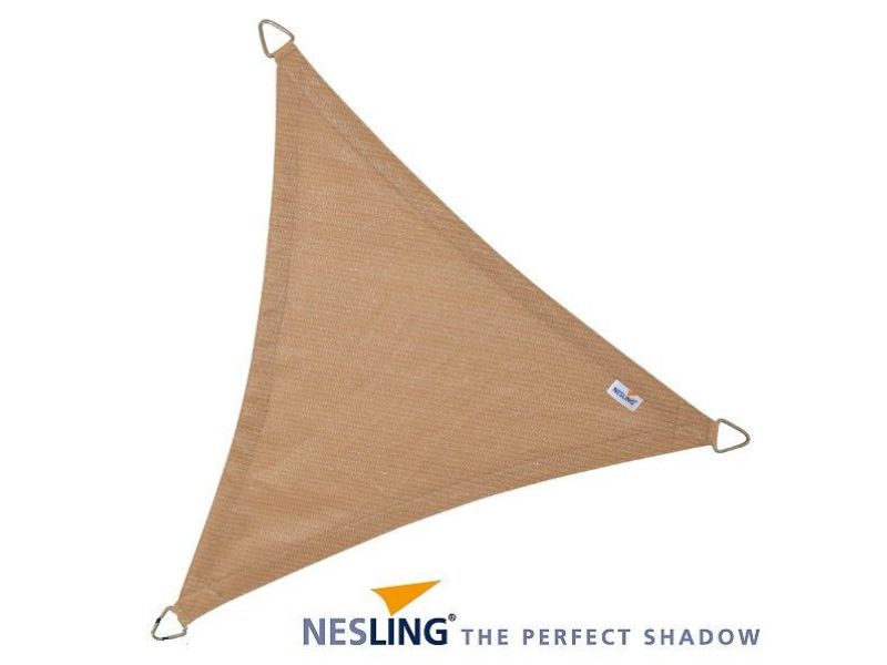 Nesling Coolfit 5 x 5 x 5 m zand schaduwdoek