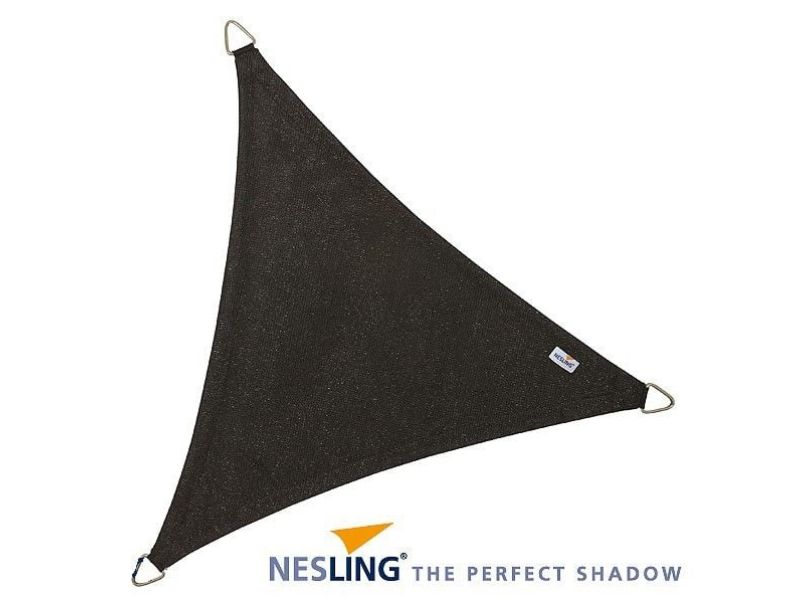 Nesling Coolfit 5 x 5 x 5 m zwart schaduwdoek