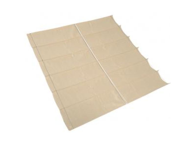 Nesling Coolfit harmonica schaduwdoek gebroken wit 2.9 x 3 meter