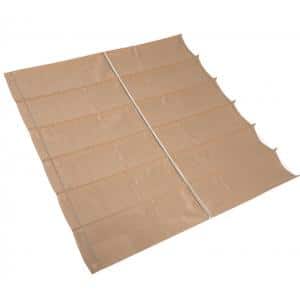 nesling coolfit harmonica schaduwdoek zand 2.9 x 3 meter